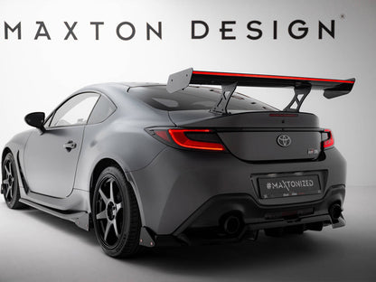 Maxton Design Carbon Spoiler With Internal Brackets Uprights + LED Toyota GR86