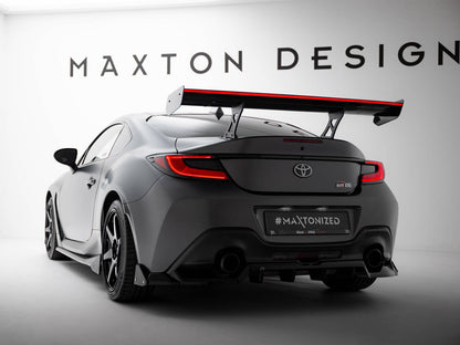 Maxton Design Carbon Spoiler With Internal Brackets Uprights + LED Toyota GR86