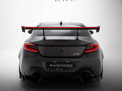 Maxton Design Carbon Spoiler With Internal Brackets Uprights + LED Toyota GR86