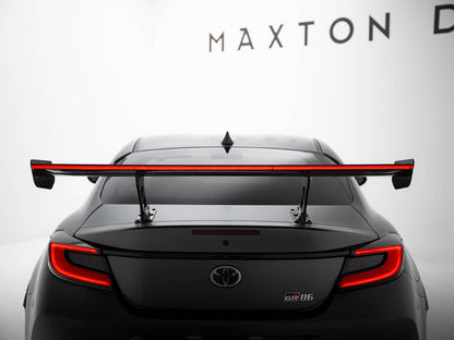 Maxton Design Carbon Spoiler With Internal Brackets Uprights + LED Toyota GR86