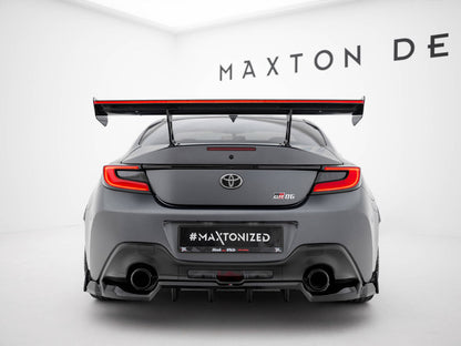 Maxton Design Carbon Spoiler With Internal Brackets Uprights + LED Toyota GR86