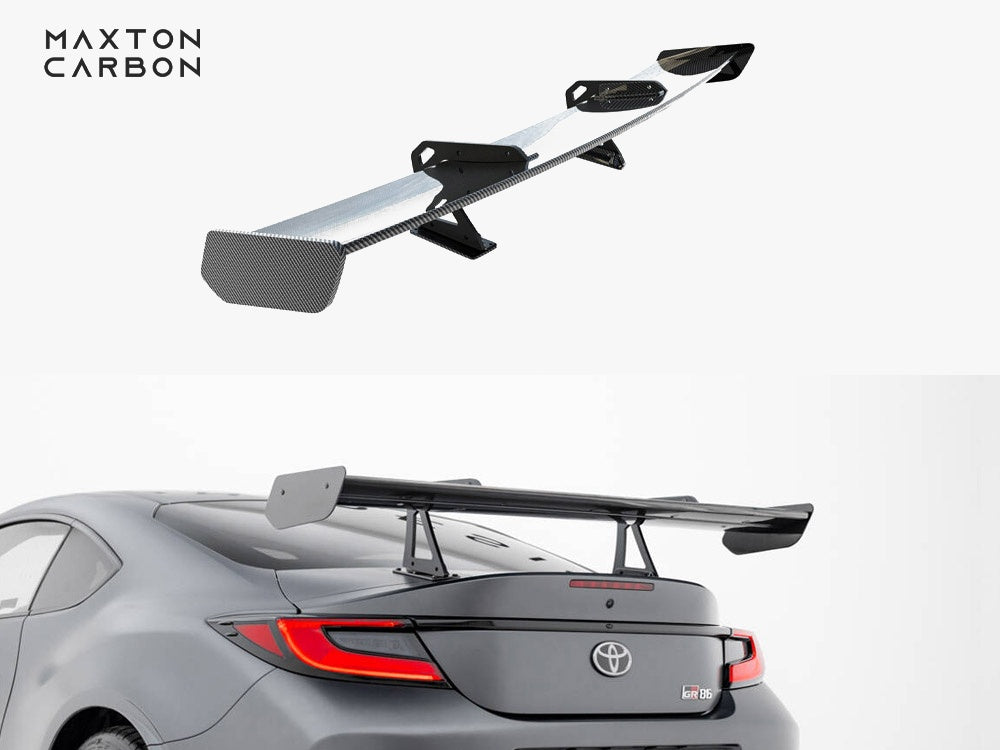 Maxton Design Carbon Spoiler With Upper Swan Mounting Toyota GR86