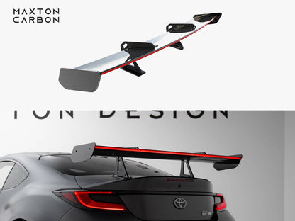 Maxton Design Carbon Spoiler With Upper Swan Mounting + LED Toyota GR86