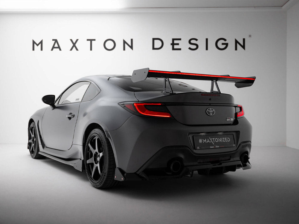 Maxton Design Carbon Spoiler With Upper Swan Mounting + LED Toyota GR86
