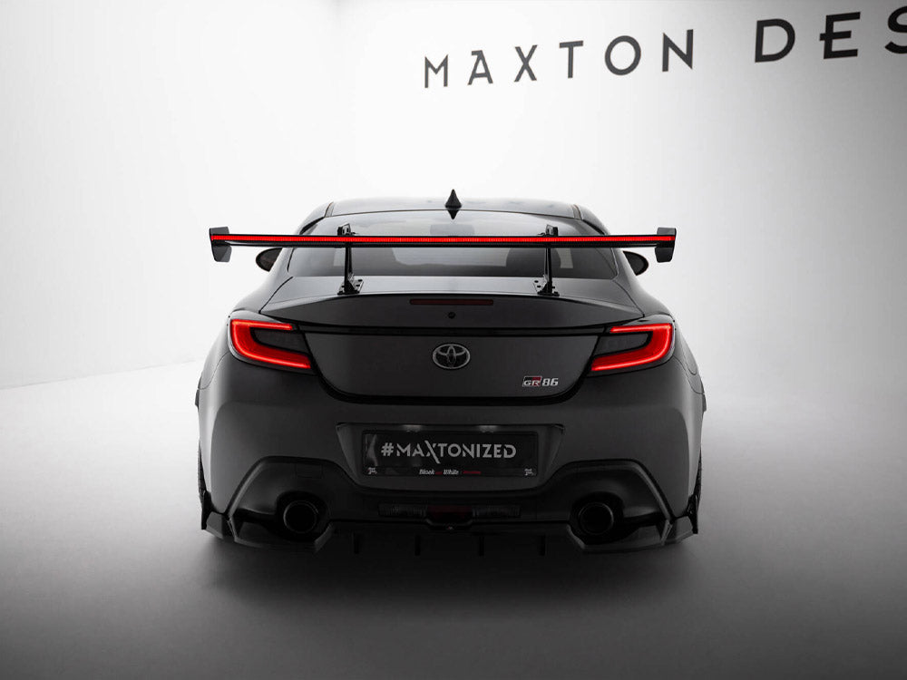 Maxton Design Carbon Spoiler With Upper Swan Mounting + LED Toyota GR86