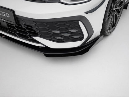 Maxton Design Front Flaps Volkswagen Golf GTI / GTE / R-Line Mk8 Facelift
