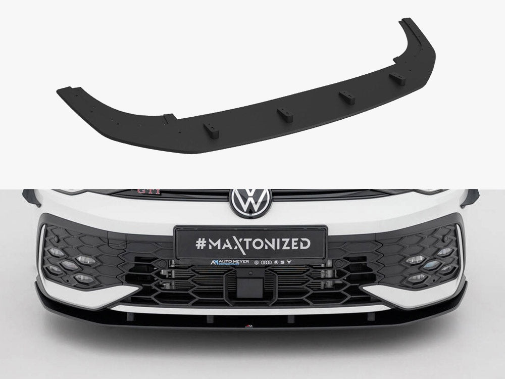 Maxton Design Street PRO Front Splitter Volkswagen Golf GTI / GTE / R-Line Mk8 Facelift