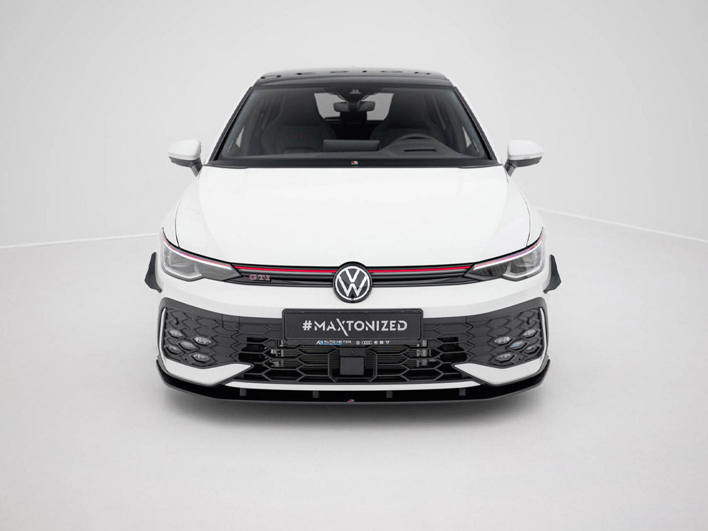 Maxton Design Street PRO Front Splitter Volkswagen Golf GTI / GTE / R-Line Mk8 Facelift