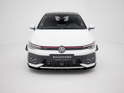 Maxton Design Street PRO Front Splitter Volkswagen Golf GTI / GTE / R-Line Mk8 Facelift