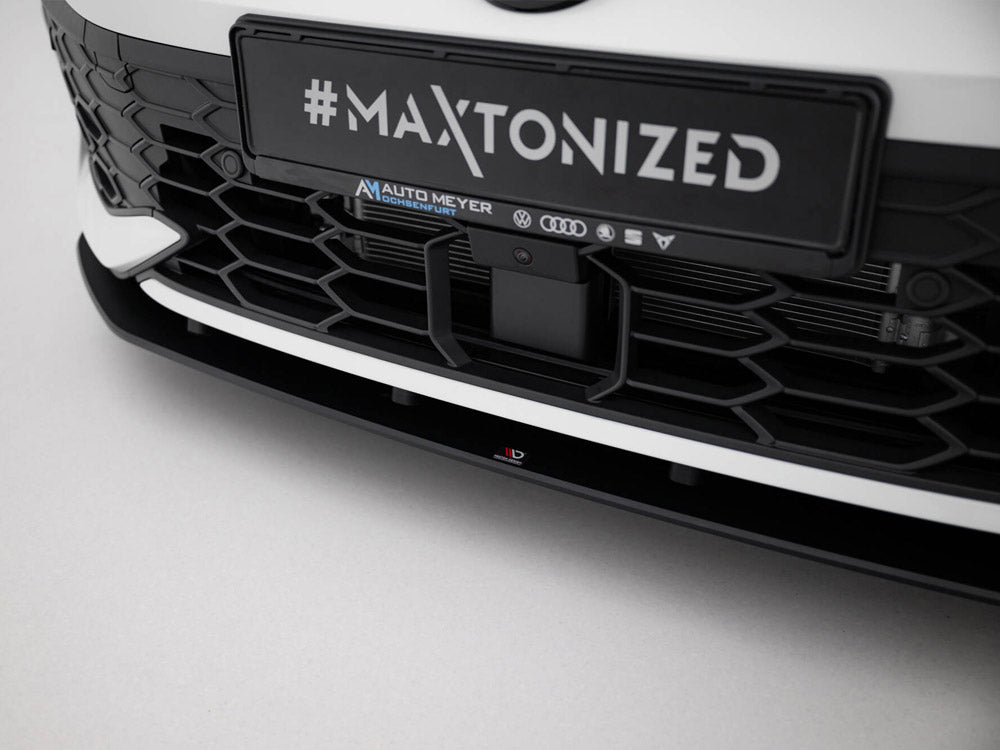 Maxton Design Street PRO Front Splitter Volkswagen Golf GTI / GTE / R-Line Mk8 Facelift