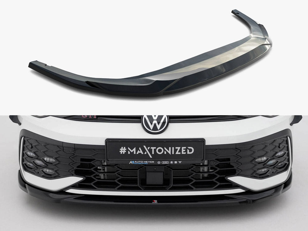 Maxton Design Front Splitter V.4 Volkswagen Golf GTI / GTE / R-Line Mk8 Facelift