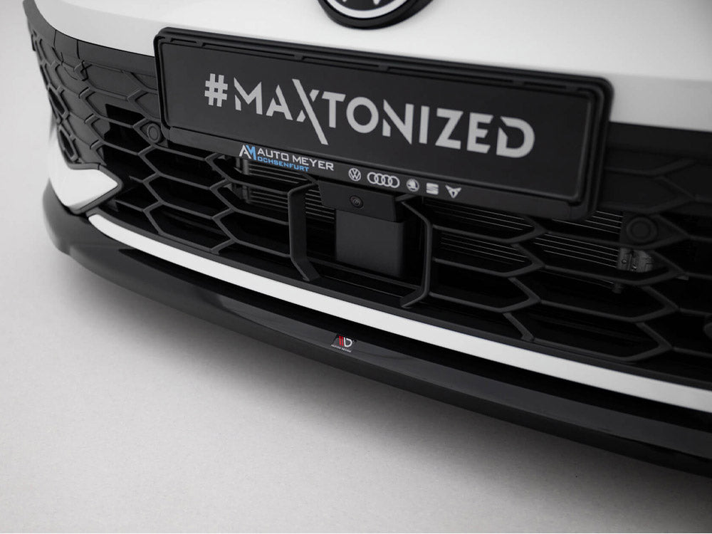 Maxton Design Front Splitter V.4 Volkswagen Golf GTI / GTE / R-Line Mk8 Facelift