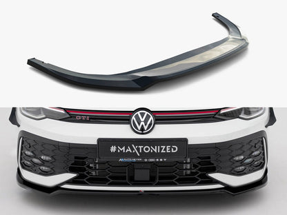 Maxton Design Front Splitter V.3 Volkswagen Golf GTI / GTE / R-Line Mk8 Facelift