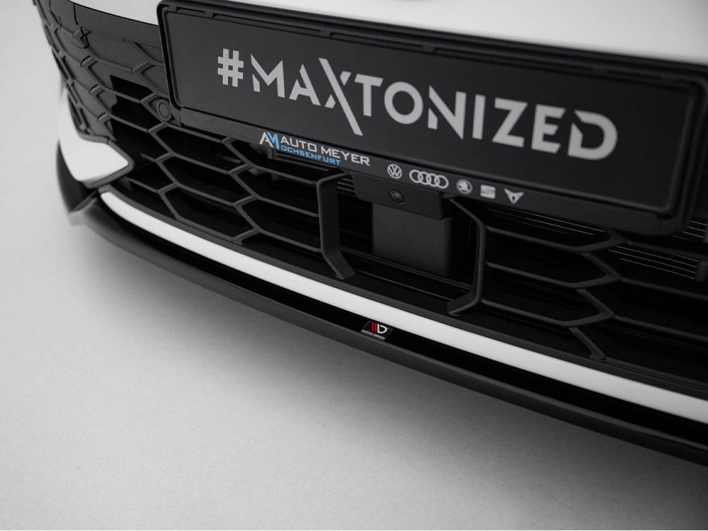 Maxton Design Front Splitter V.3 Volkswagen Golf GTI / GTE / R-Line Mk8 Facelift