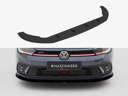Maxton Design Street PRO Front Splitter Volkswagen Polo GTI Mk6 Facelift
