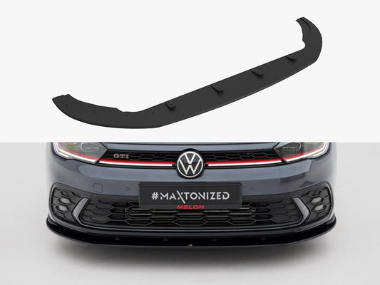Maxton Design Street PRO Front Splitter Volkswagen Polo GTI Mk6 Facelift