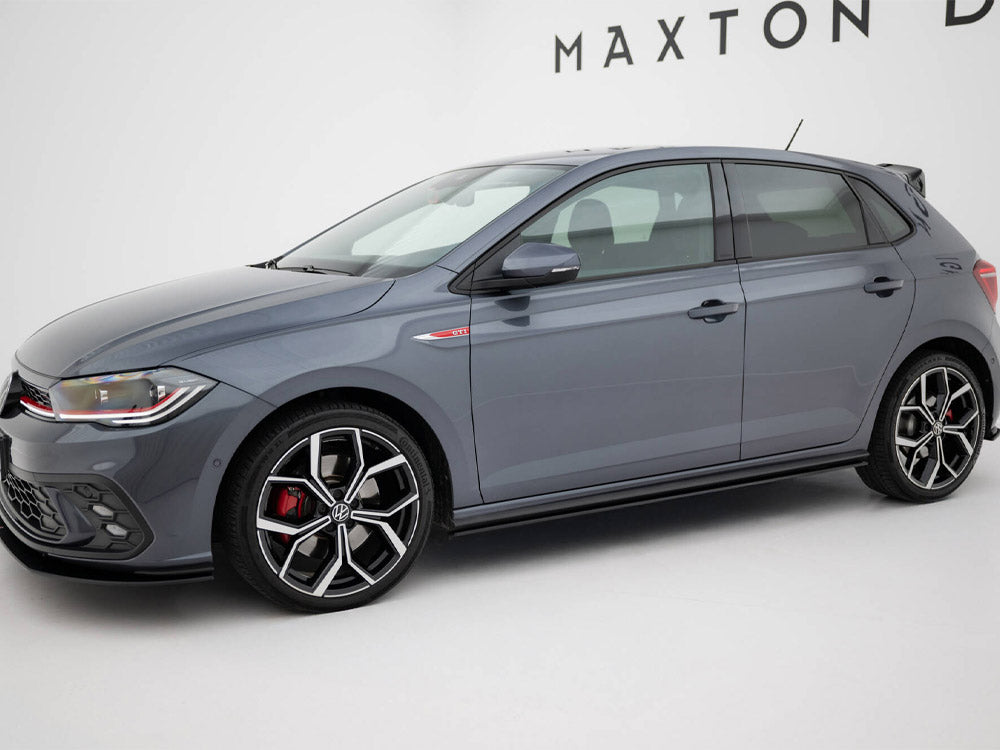 Maxton Design Street PRO Side Skirts Diffusers Volkswagen Polo GTI Mk6 Facelift