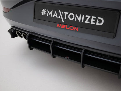 Maxton Design Street PRO Rear Diffuser Volkswagen Polo GTI Mk6 Facelift