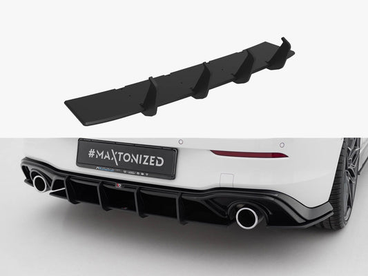 Maxton Design Street PRO Rear Diffuser V.3 Volkswagen Golf GTI Mk8