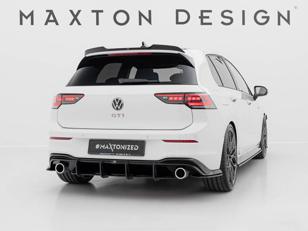 Maxton Design Street PRO Rear Diffuser V.4 Volkswagen Golf GTI Mk8