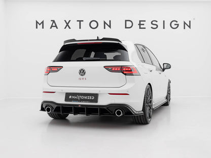 Maxton Design Street PRO Rear Diffuser V.5 Volkswagen Golf GTI Mk8