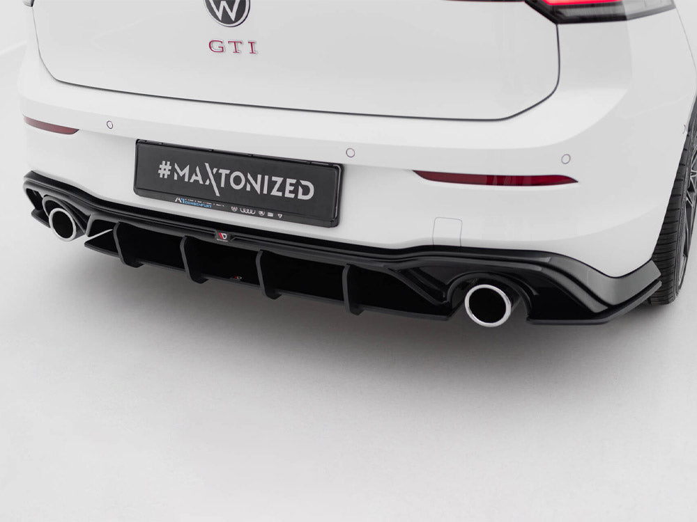 Maxton Design Street PRO Rear Diffuser V.5 Volkswagen Golf GTI Mk8