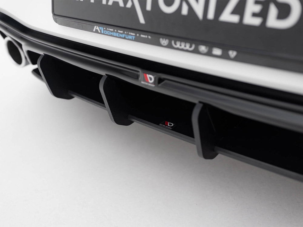 Maxton Design Street PRO Rear Diffuser V.5 Volkswagen Golf GTI Mk8
