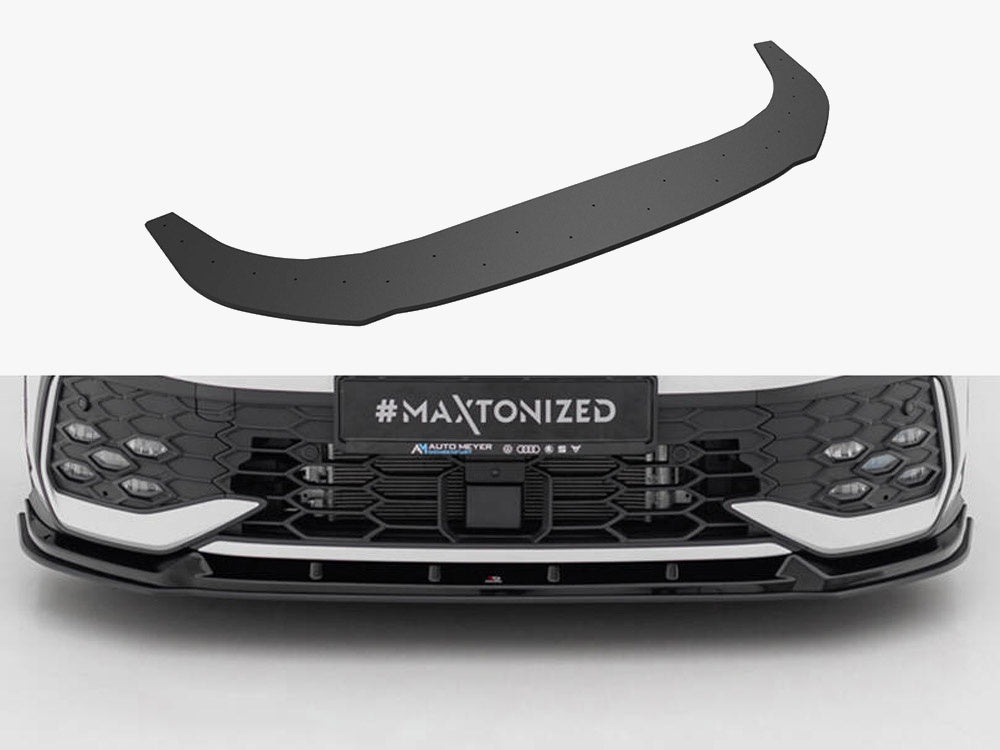 Maxton Design Street PRO Front Splitter V.2 Volkswagen Golf GTI / GTE / R-Line Mk8 Facelift