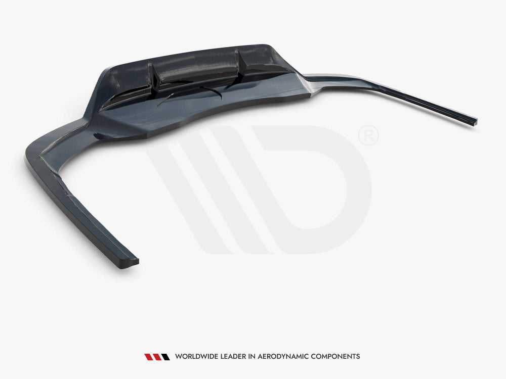 Maxton Design Rear Splitter (Vertical Bars) V.2 Audi A4 S-Line B9 Facelift