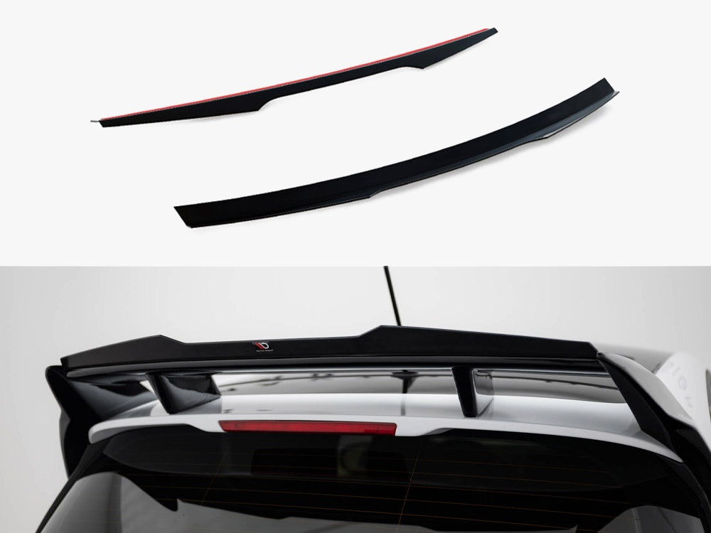 Maxton Design Spoiler CAP Ford Fiesta ST / ST-Line Mk8 (For FO-FI-8-FH1FP)