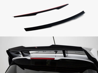 Maxton Design Spoiler CAP Ford Fiesta ST / ST-Line Mk8 (For FO-FI-8-FH1FP)