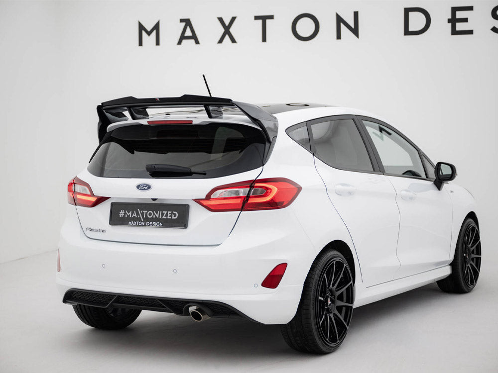Maxton Design Spoiler CAP Ford Fiesta ST / ST-Line Mk8 (For FO-FI-8-FH1FP)