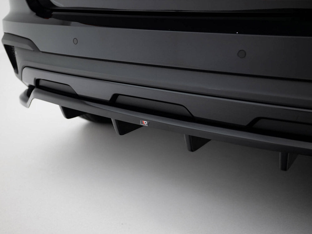 Maxton Design Rear Splitter (Vertical Bars) Skoda Kamiq Monte Carlo Mk1 Facelift