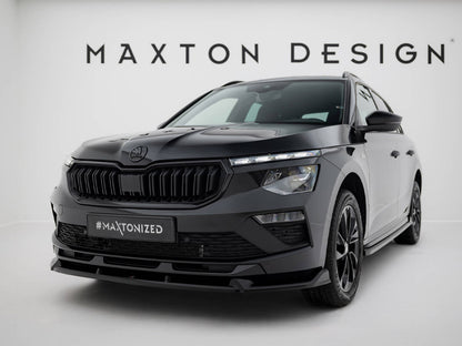 Maxton Design Front Splitter V.2 Skoda Kamiq Monte Carlo Mk1 Facelift