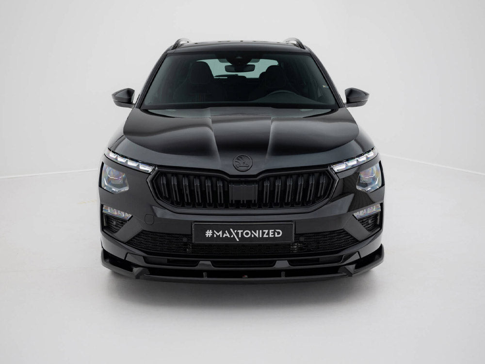 Maxton Design Front Splitter V.2 Skoda Kamiq Monte Carlo Mk1 Facelift