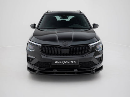 Maxton Design Front Splitter V.2 Skoda Kamiq Monte Carlo Mk1 Facelift
