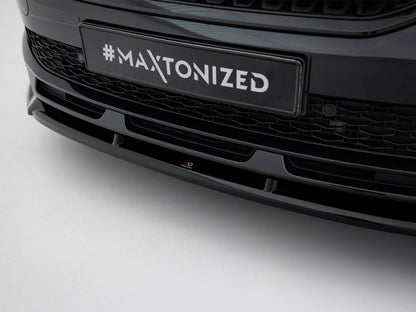 Maxton Design Front Splitter V.2 Skoda Kamiq Monte Carlo Mk1 Facelift