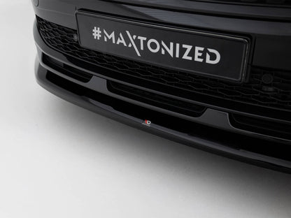 Maxton Design Front Splitter V.1 Skoda Kamiq Monte Carlo Mk1 Facelift