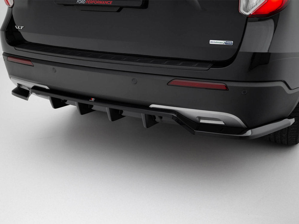 Maxton Design Rear Splitter (Vertical Bars) Ford Explorer XLT Mk6