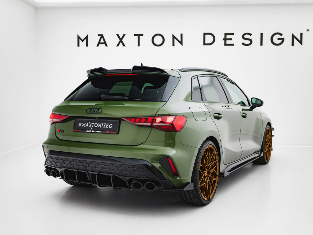 Maxton Design Rear Side Flaps Audi S3 Sportback 8Y Facelift