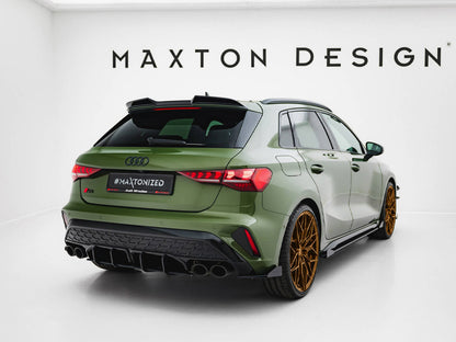 Maxton Design Rear Side Flaps Audi S3 Sportback 8Y Facelift