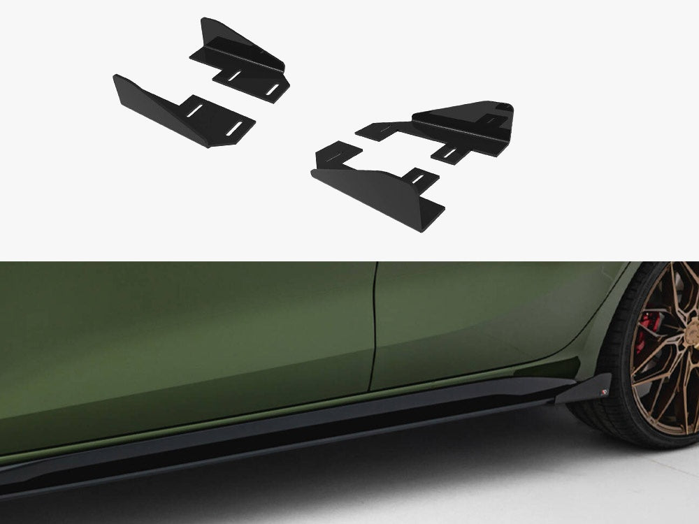 Maxton Design Side Flaps Audi S3 Sportback / A3 S-Line Sportback 8Y Facelift