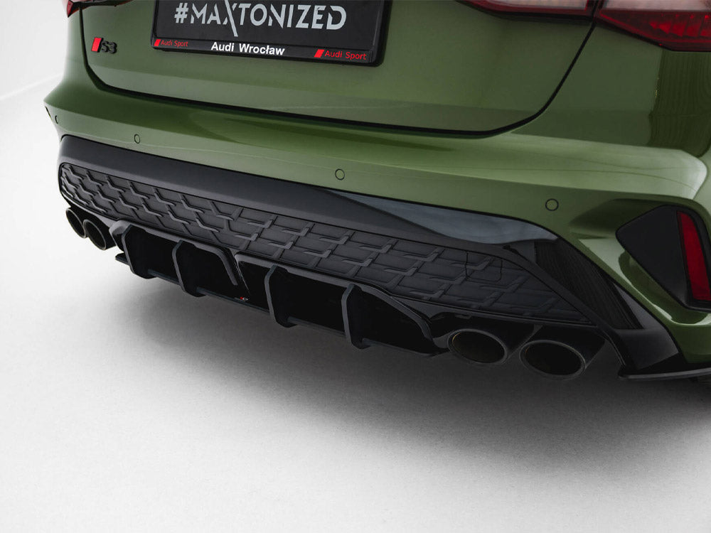Maxton Design Street PRO Rear Diffuser Audi S3 Sportback 8Y Facelift