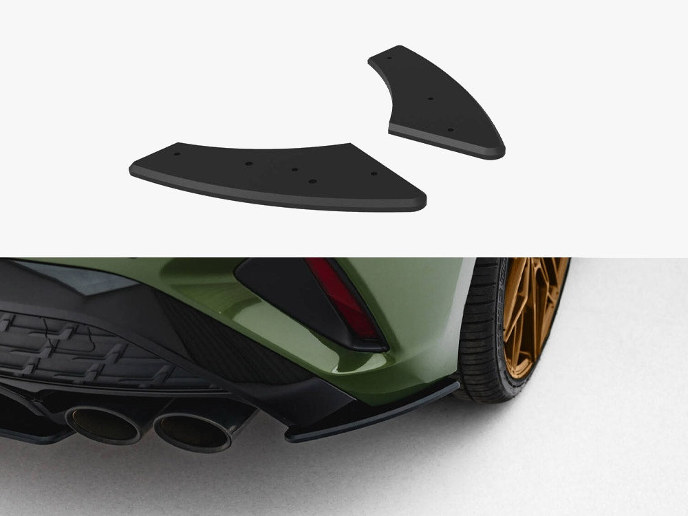 Maxton Design Street Pro Rear Side Splitters Audi S3 Sportback 8Y Facelift