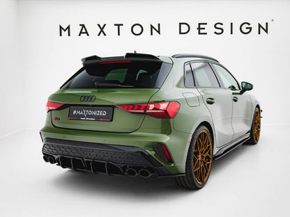 Maxton Design Street Pro Rear Side Splitters Audi S3 Sportback 8Y Facelift