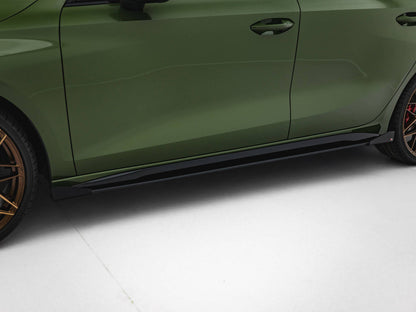Maxton Design Street PRO Side Skirts Diffusers + Flaps Audi S3 Sportback / A3 S-Line Sportback 8Y Facelift
