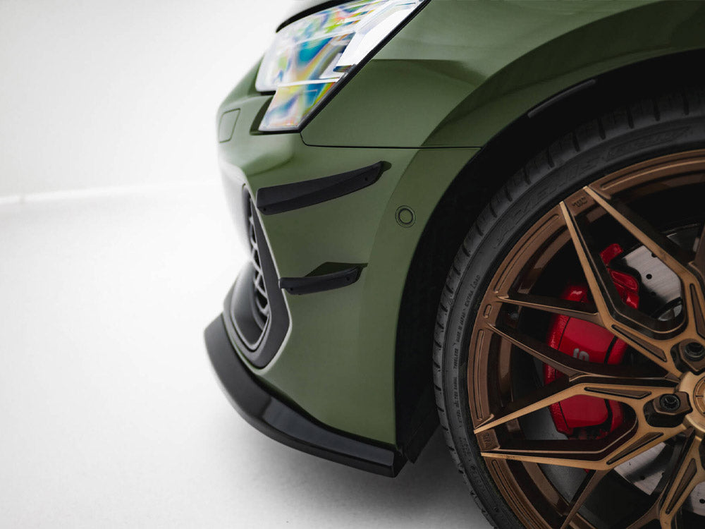 Maxton Design Front Bumper Wings (Canards) Audi S3 Sportback / A3 S-Line Sportback 8Y Facelift