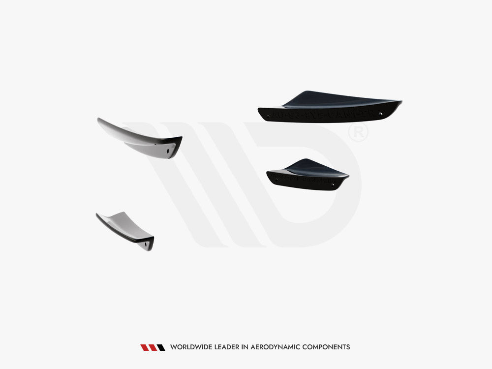 Maxton Design Front Bumper Wings (Canards) Audi S3 Sportback / A3 S-Line Sportback 8Y Facelift