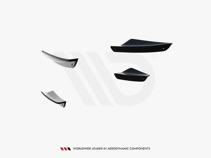 Maxton Design Front Bumper Wings (Canards) Audi S3 Sportback / A3 S-Line Sportback 8Y Facelift