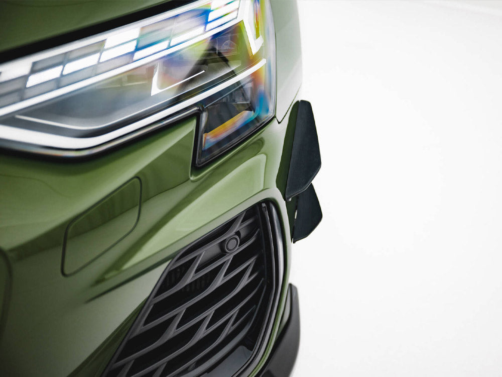 Maxton Design Front Bumper Wings (Canards) Audi S3 Sportback / A3 S-Line Sportback 8Y Facelift